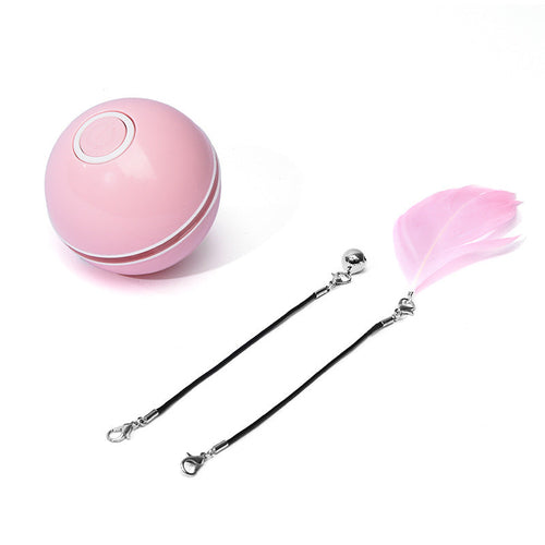 LED Laser Electronic Rolling Funny Cat Toy Ball