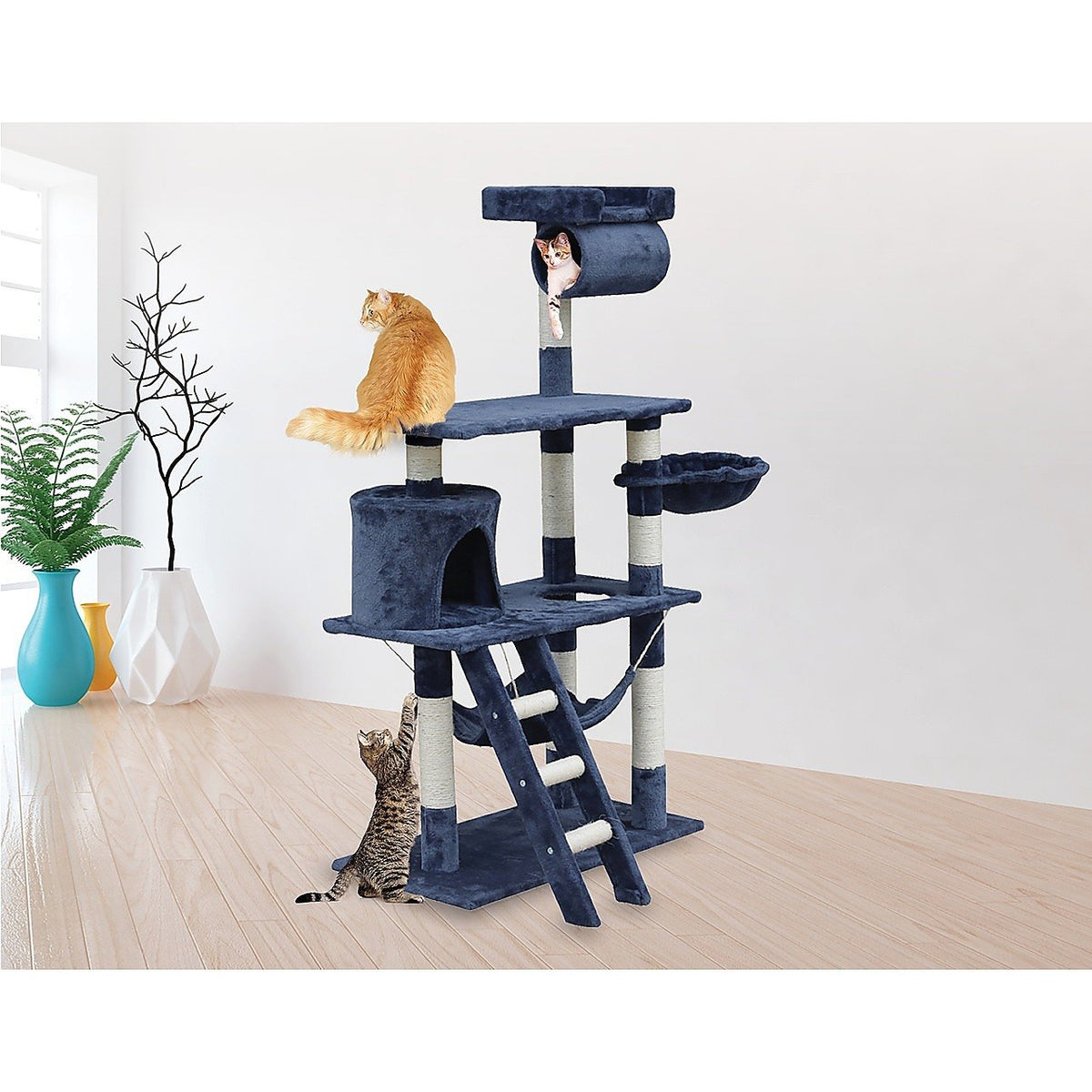 Cat Scratching Post Tower Condo