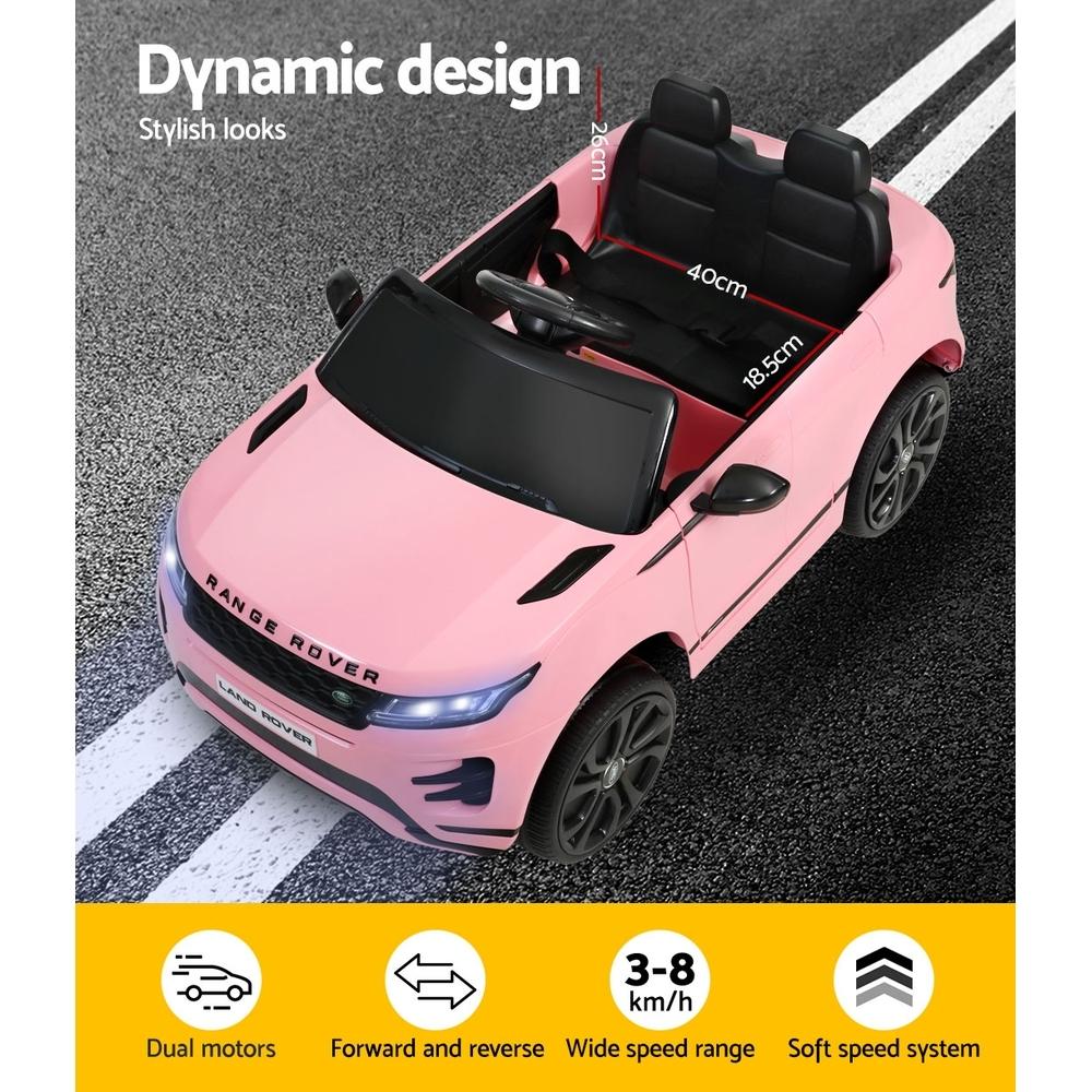 12V Electric Ride On Car Land Rover Licensed Toy