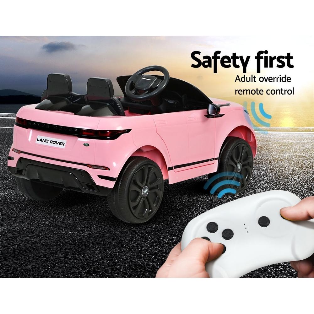 12V Electric Ride On Car Land Rover Licensed Toy