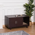 Wooden Cat Washroom Litter Box End Table