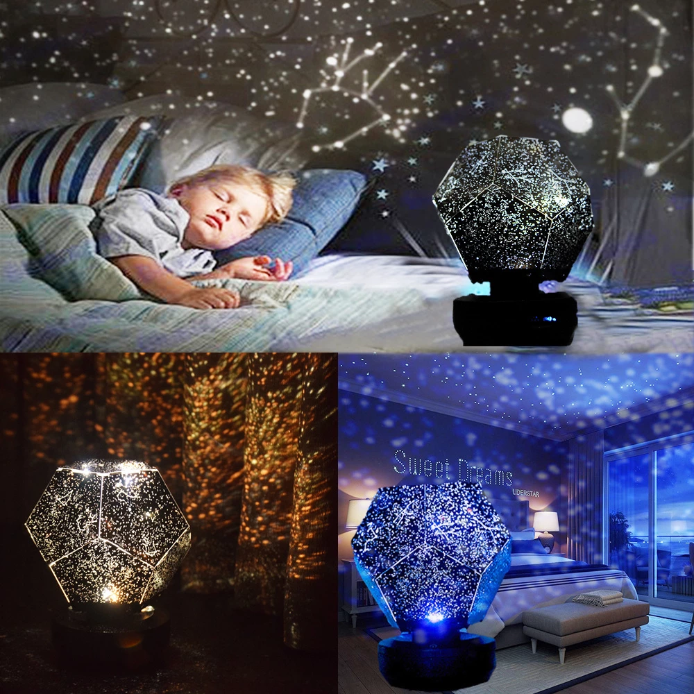 Bluetooth Speaker LED Galaxy Lamp Projector
