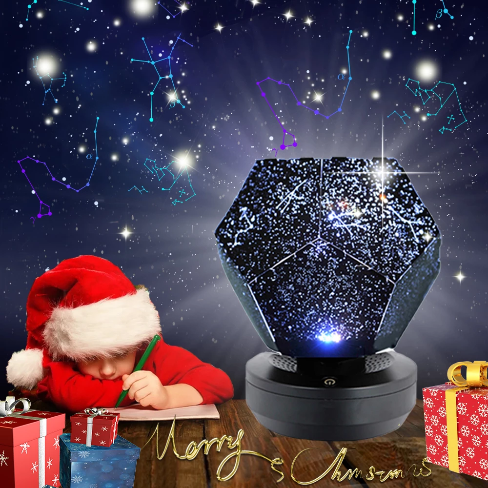 Bluetooth Speaker LED Galaxy Lamp Projector