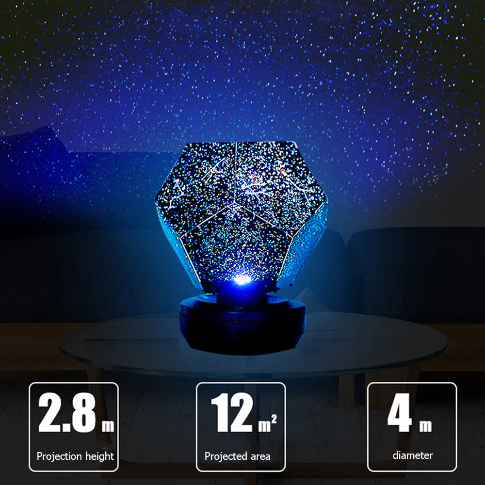 Bluetooth Speaker LED Galaxy Lamp Projector