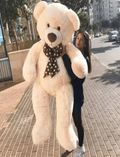 5 feet soft beige teddy bear