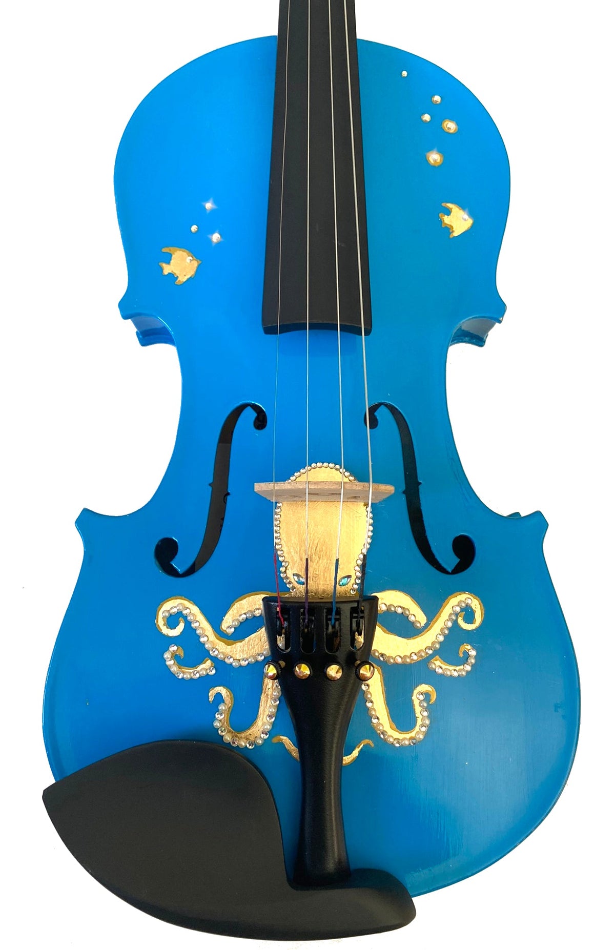 Octopus Bling Blue Violin Outfit